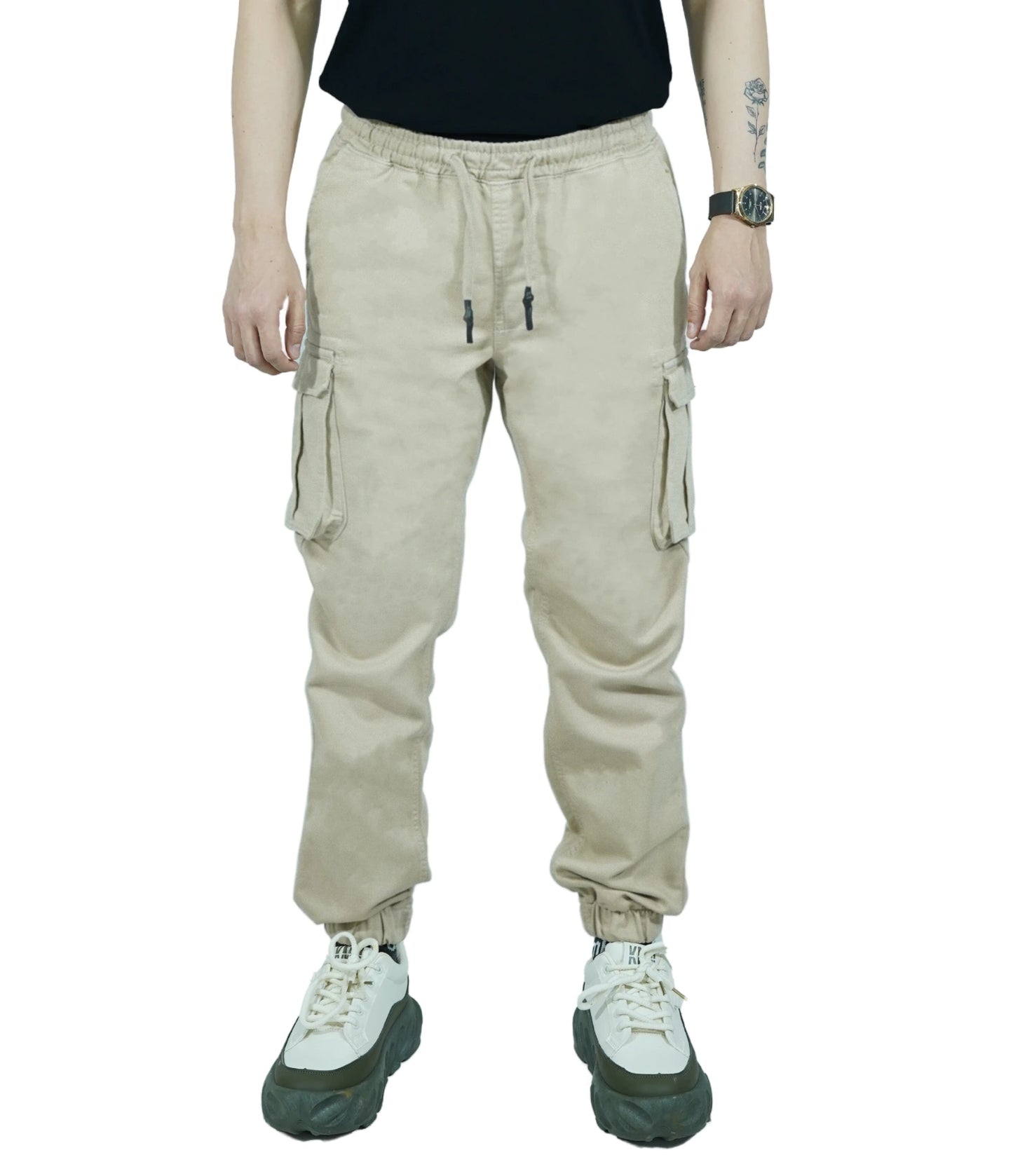 Men’s Jogger Trouser | jogger pant – Regular Fit, 6 Pockets Beige