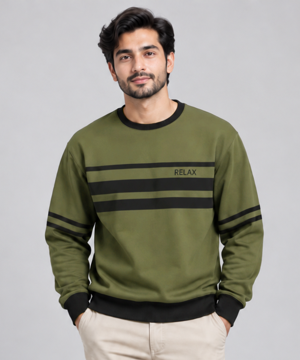 Unisex Regular Fit Graphic Sweatshirt