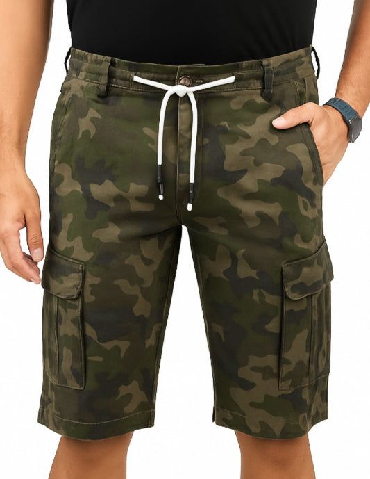 Cargo Shorts for Men's Performance Series Extreme Comfort -Camouflage