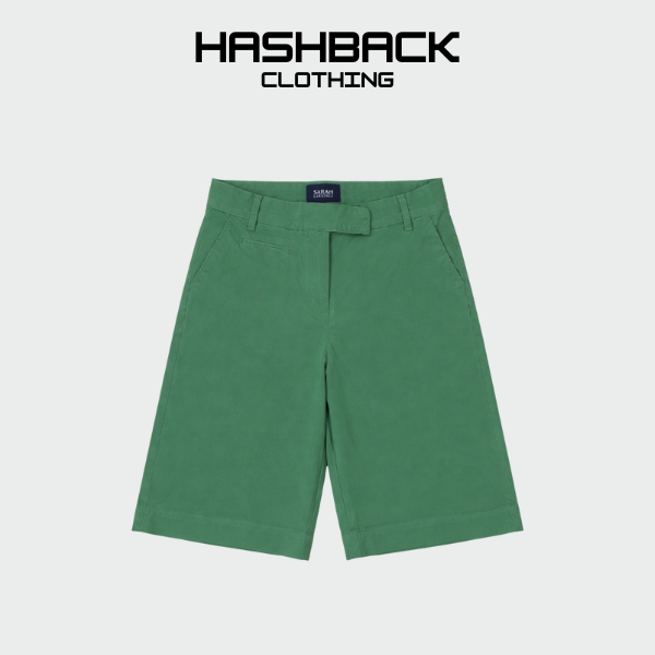 Women's Cotton Baggy Shorts - Knee Length