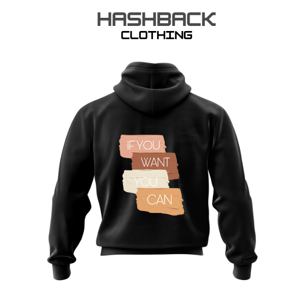 HashBack Printed Zipper Hoodie Big & Tall