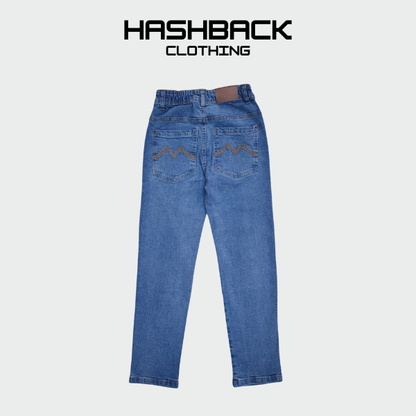 Kids Blue Denim Pant