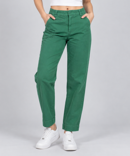 Women’s Tapered-Leg Denim Pants