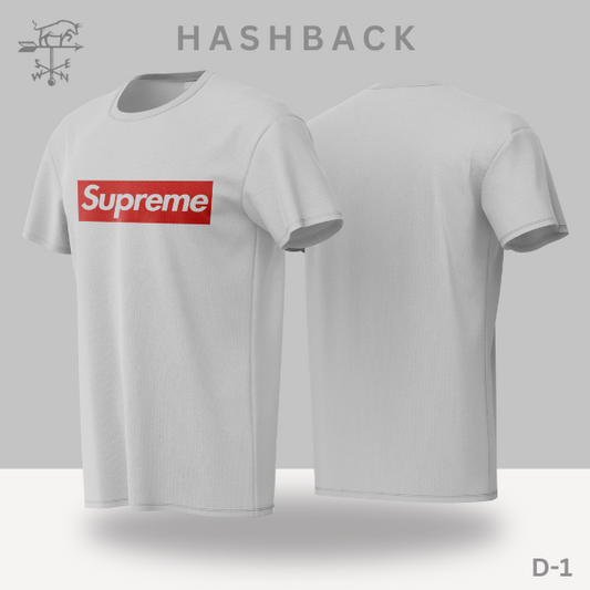 Printed Crew Neck T Shirt For Men D1