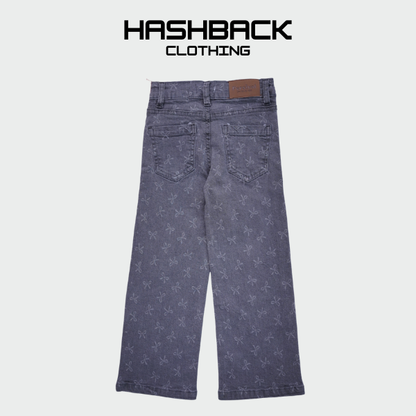 Kids Printed Bow Pant