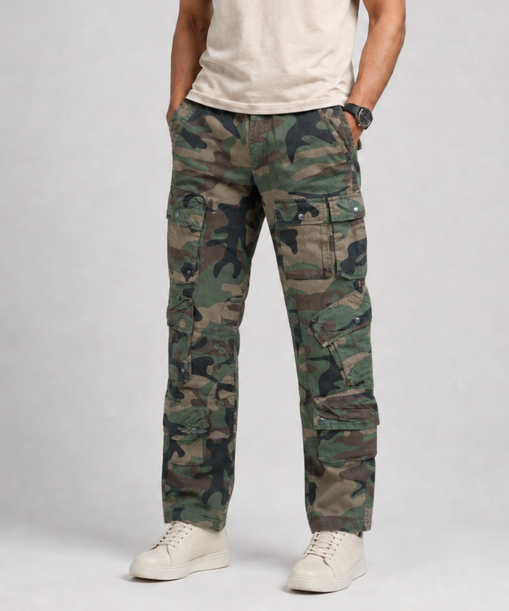 Men's Multi-Pocket Cargo Pants