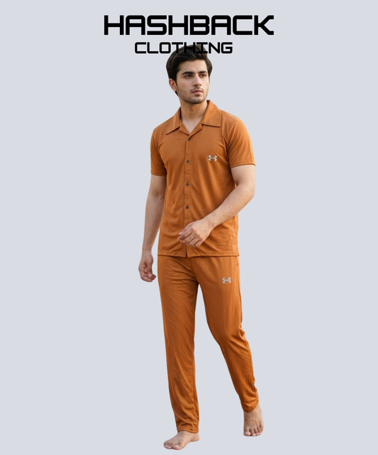 HashBack Dri-Fit Tracksuit – Cuban Collar Co-ord Set