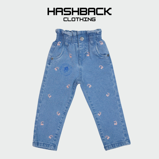 Kids Embroidery Pant