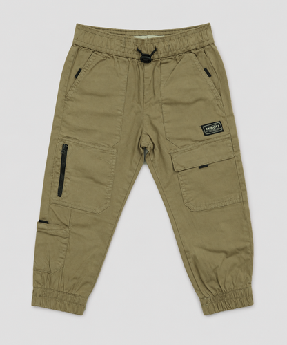 Boys Multi-Pocket Jogger Cargo Trouser