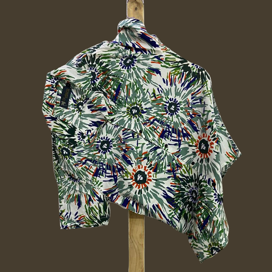Hashback Printed Linen Shirt For Men