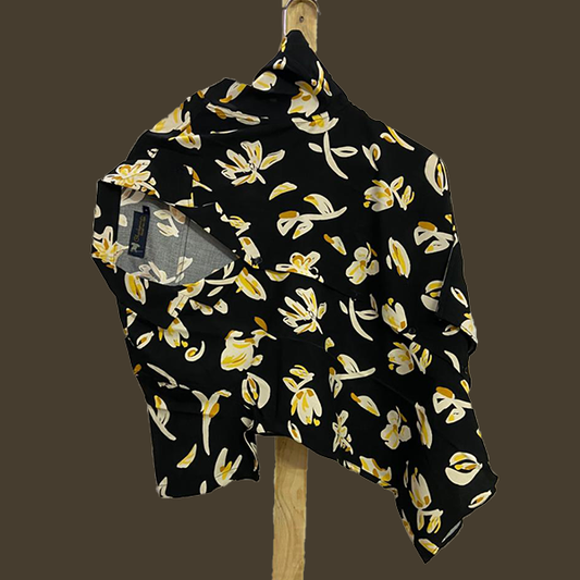 Hashback Printed Linen Shirt For Men