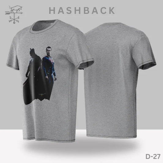 Printed Crew Neck T Shirt For Men D27