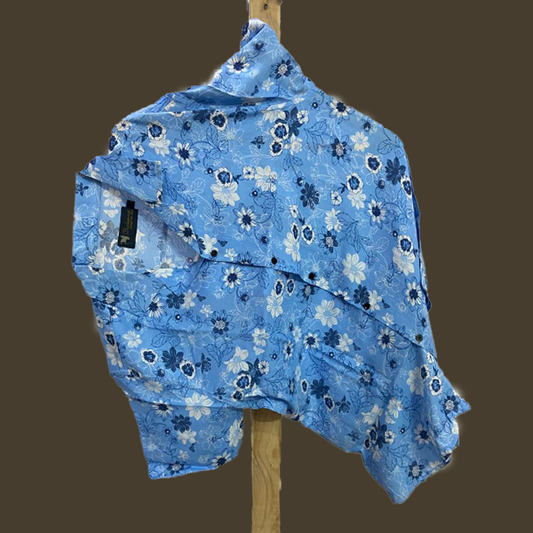 Hashback Printed Linen Shirt For Men