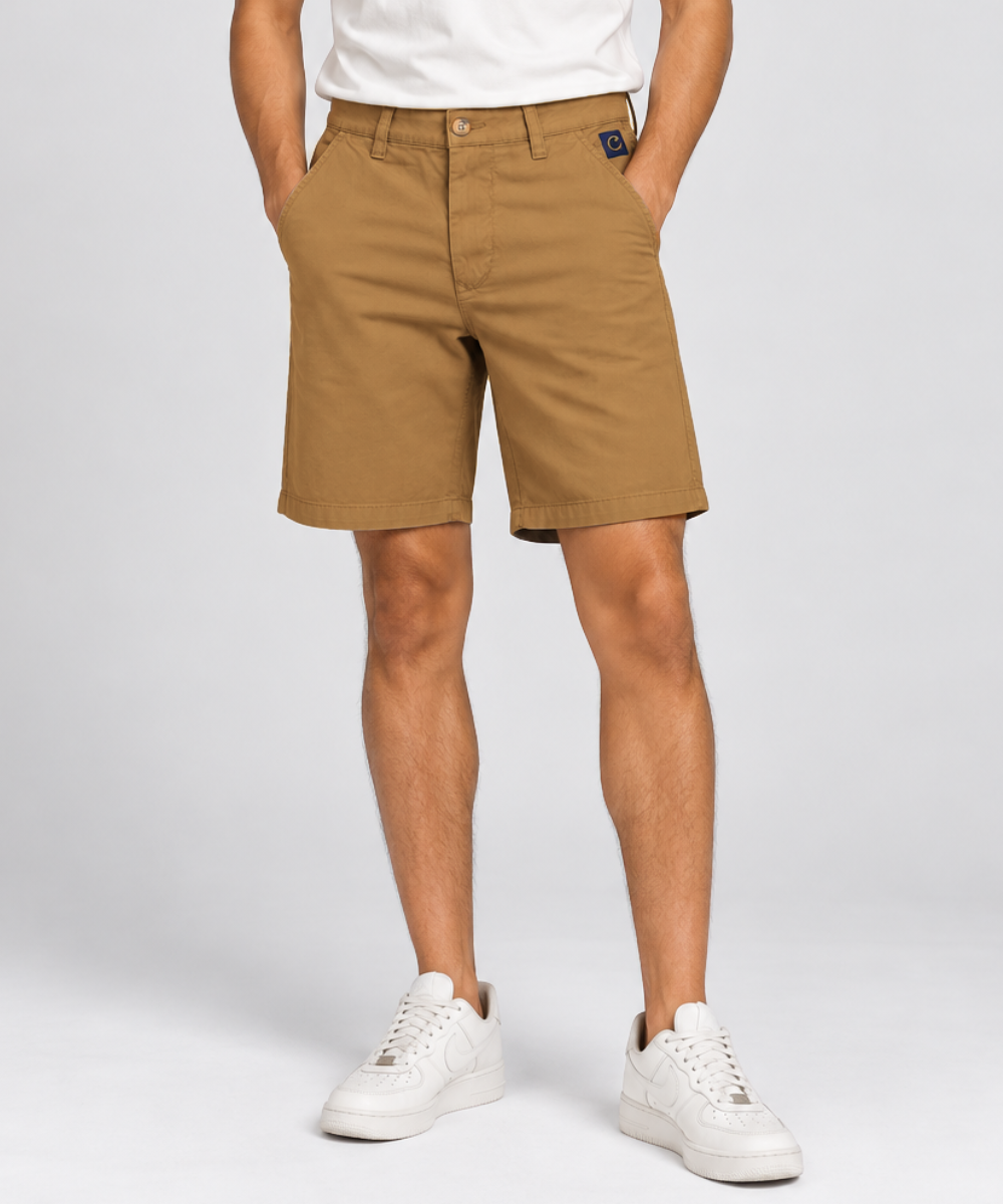 Men’s Cotton Chino Shorts – Regular Fit
