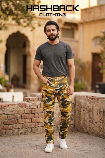 Hashback Camo Pant – 100% Cotton