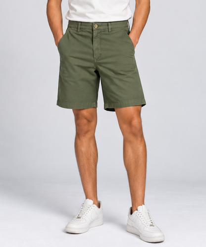 Men’s Cotton Chino Shorts – Regular Fit