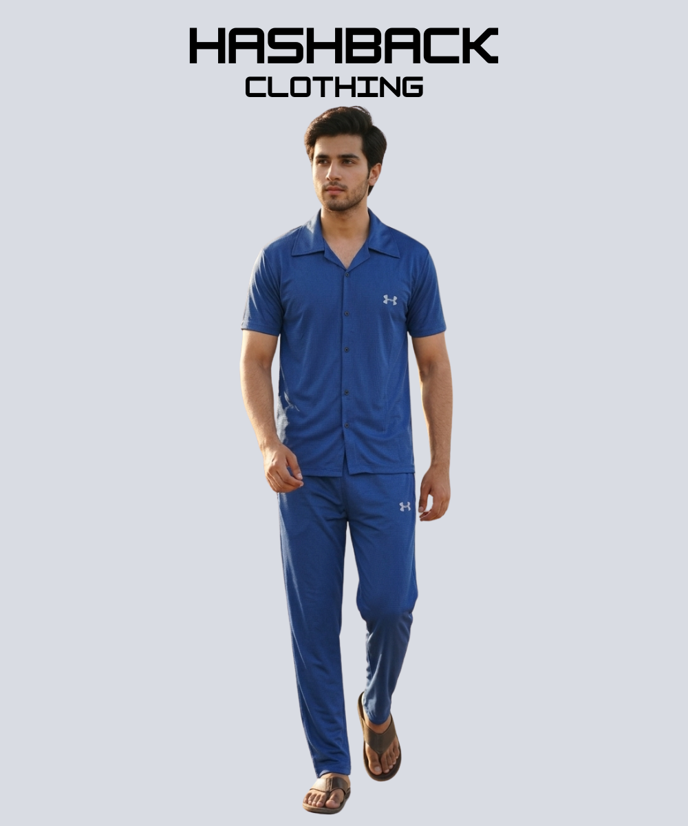HashBack Dri-Fit Tracksuit – Cuban Collar Co-ord Set
