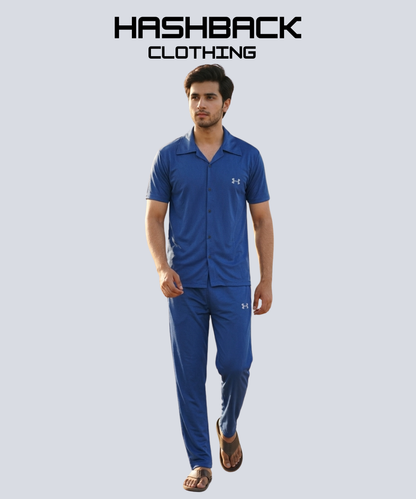 HashBack Dri-Fit Tracksuit – Cuban Collar Co-ord Set