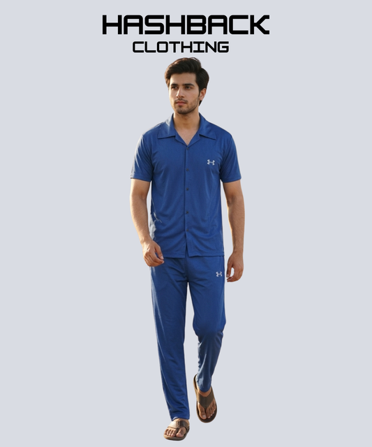 HashBack Dri-Fit Tracksuit – Cuban Collar Co-ord Set