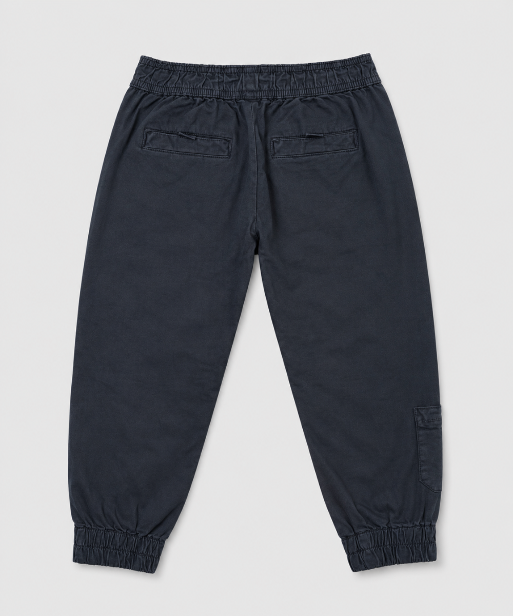 Boys Jogger Cargo Trouser - Charcoal Back