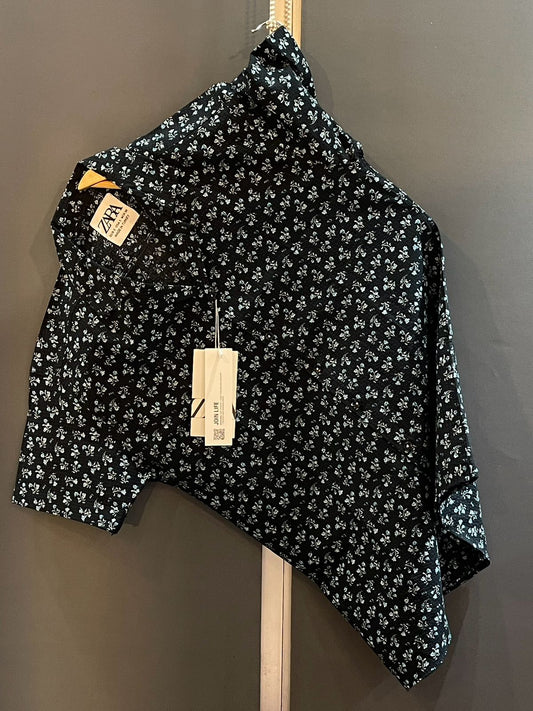 HASHBACK Printed Tropical fabric Shirt For Men
