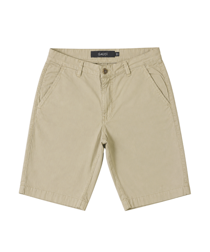 Men’s Cotton Chino Shorts – Regular Fit