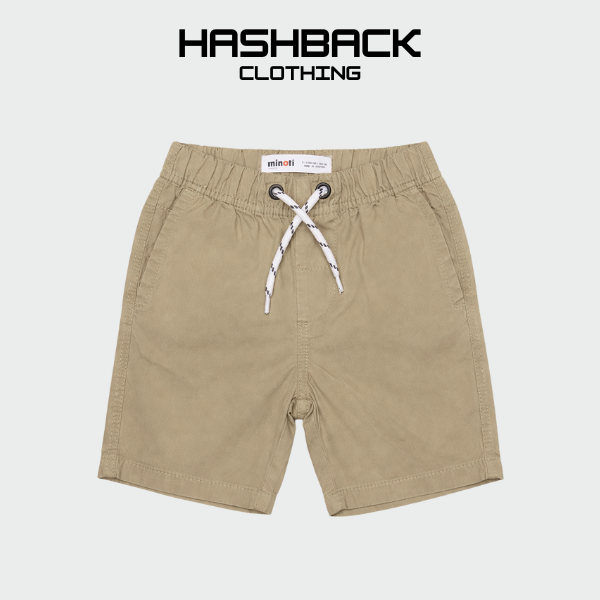 Kids Cotton Shorts – Unisex Casual Shorts with Pockets