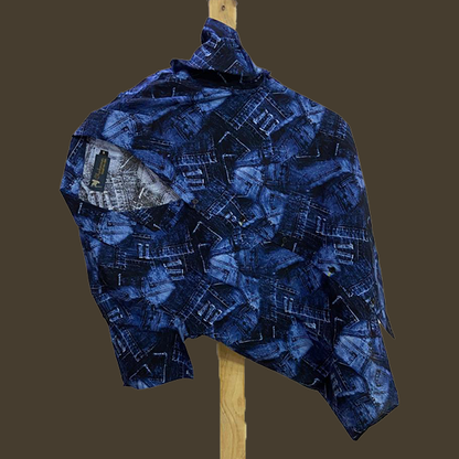 Hashback Printed Linen Shirt For Men