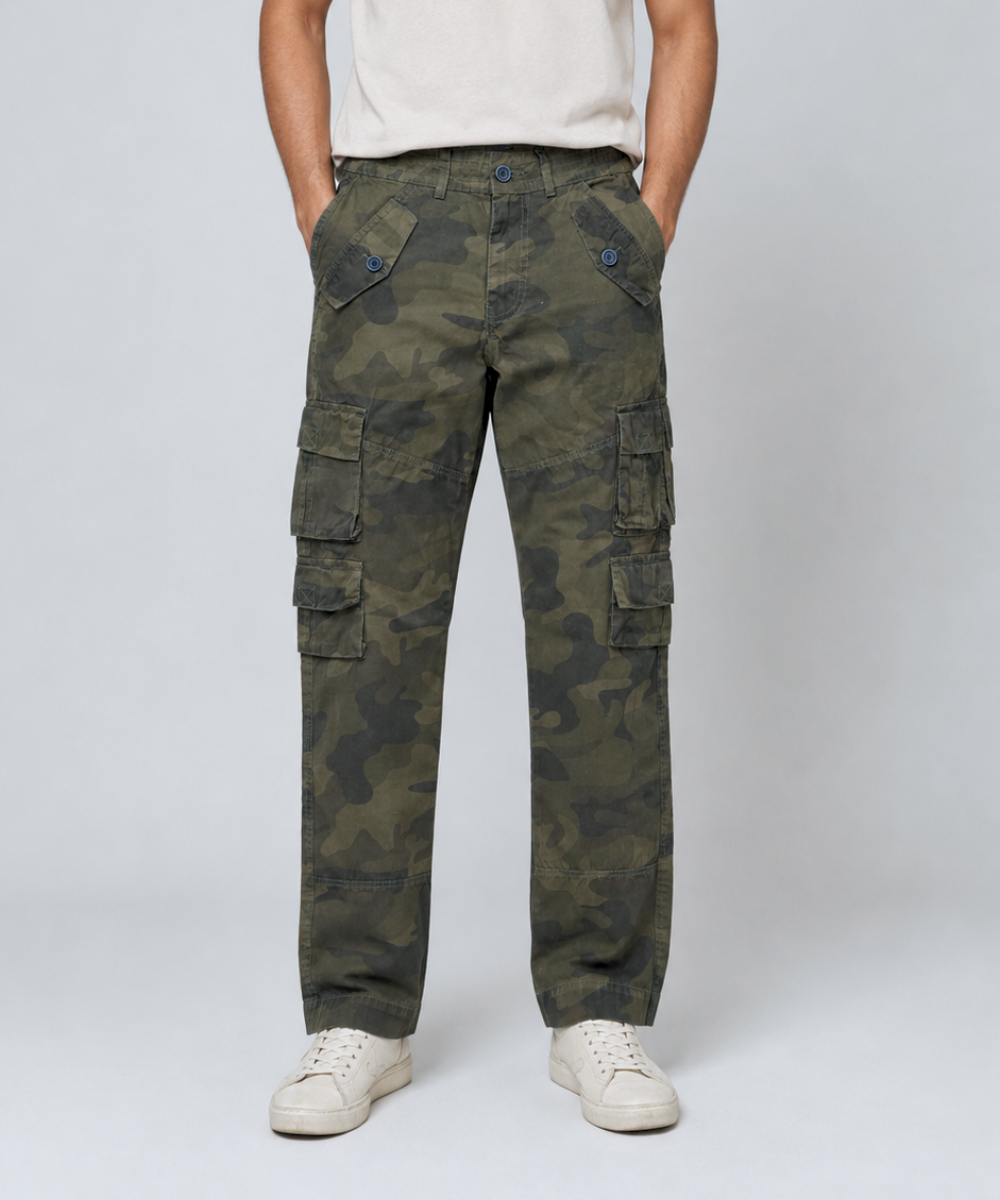 HashBack Cargo 10 Pockets Pant- C15