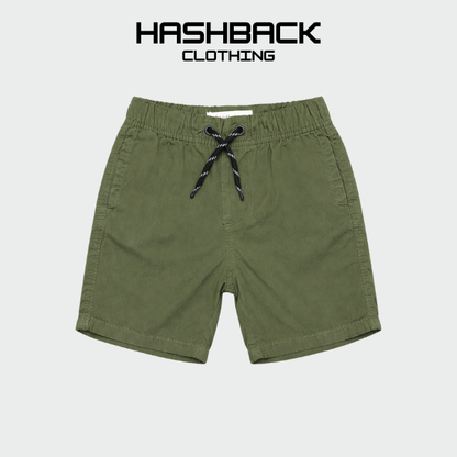 Kids Cotton Shorts – Unisex Casual Shorts with Pockets
