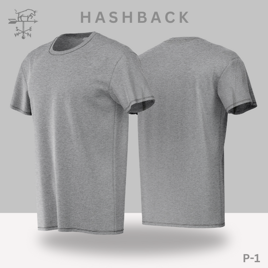 Hashback Round Neck T-Shirt P-1
