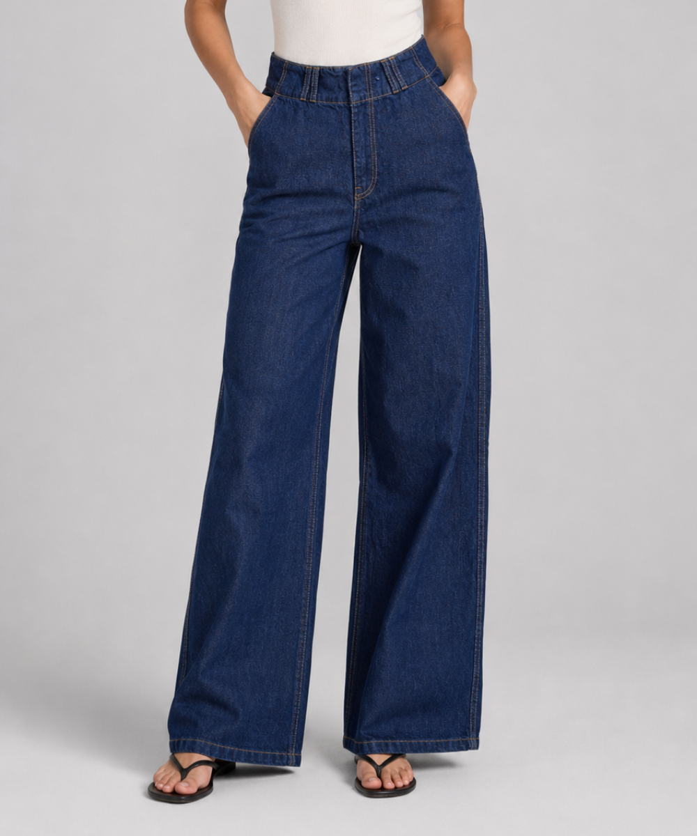 Women's Wide Leg Denim Pant