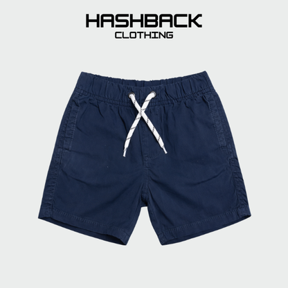Kids Cotton Shorts – Unisex Casual Shorts with Pockets