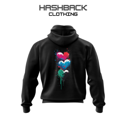 HashBack Printed Zipper Hoodies Big & Tall