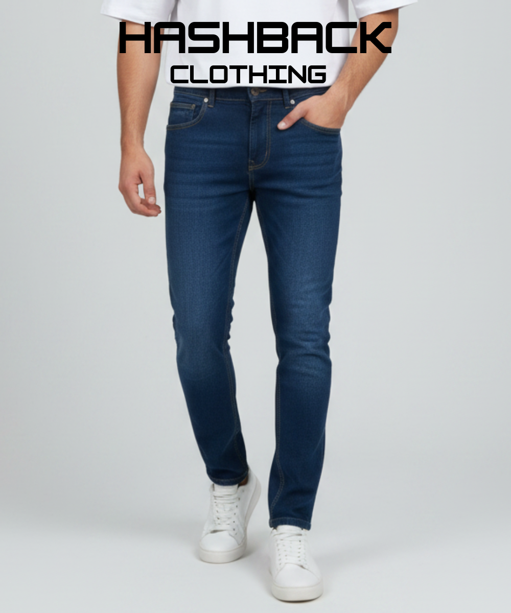 Hashback Slim Fit Denim Jeans