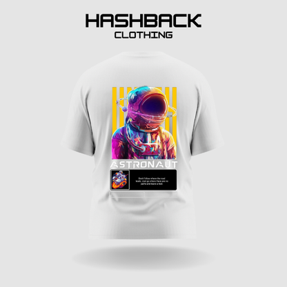 Hashback Round Export Cut Label Brand Printed T Shirt Men's C-2