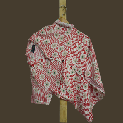 Hashback Printed Linen Shirt For Men
