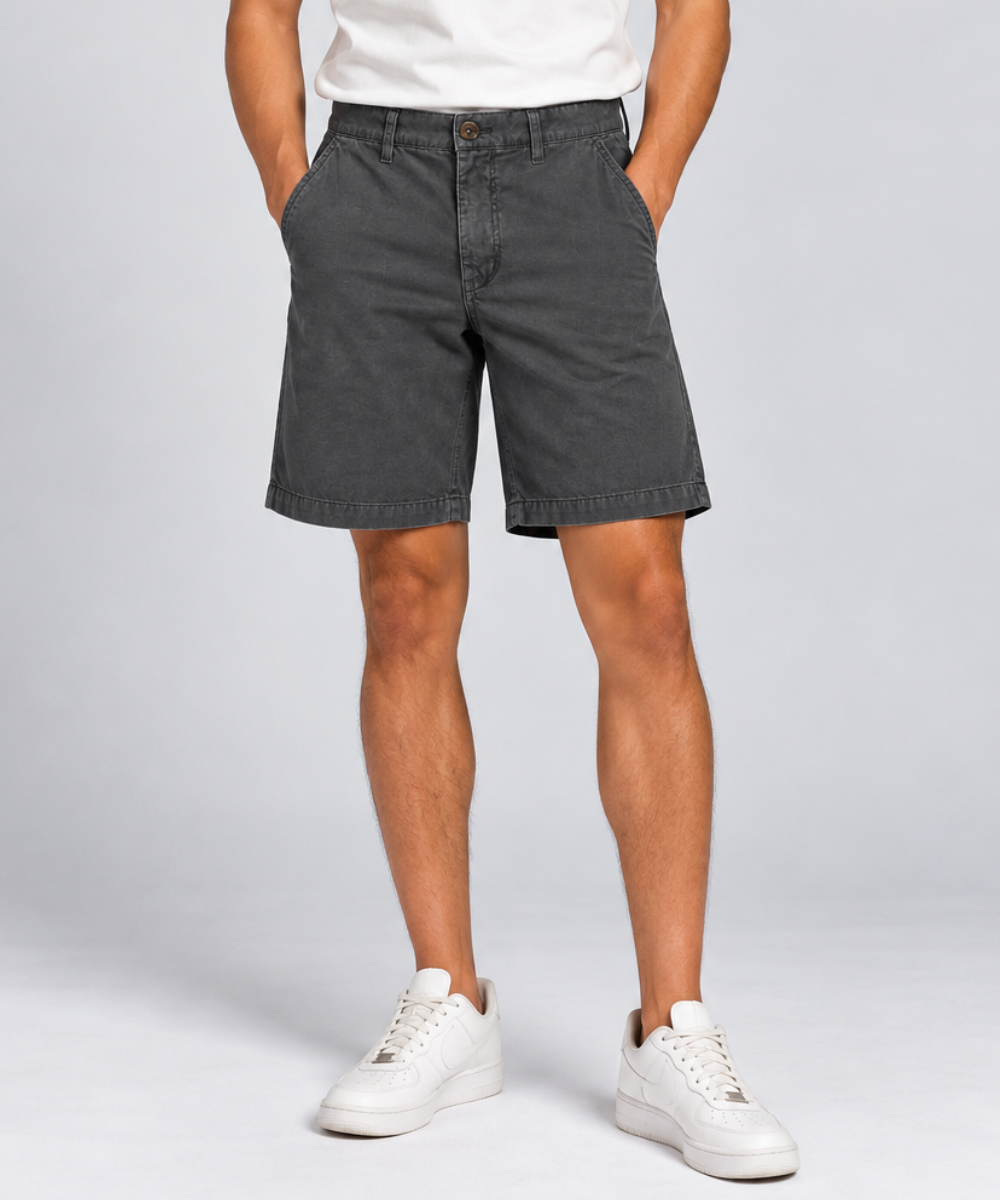 Men’s Cotton Chino Shorts – Regular Fit