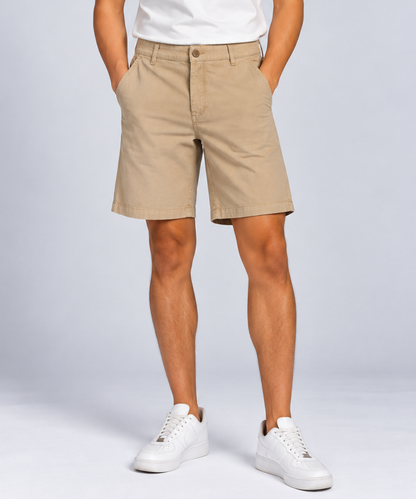 Men’s Cotton Chino Shorts – Regular Fit