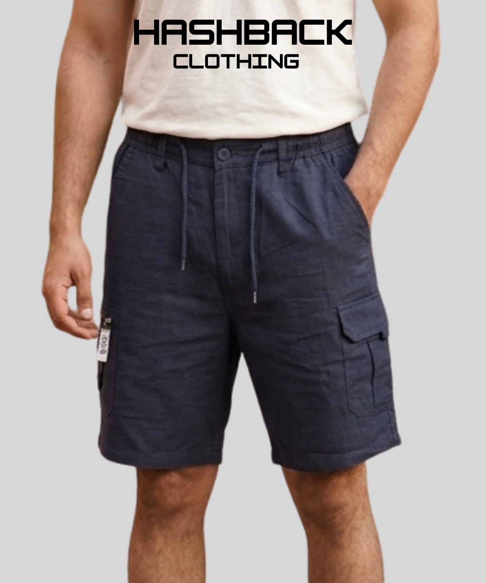 HashBack Men's Cargo Summer Shorts