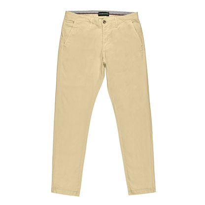 Mens Slim fit Chinos Pants - LT BEIGE- AM001