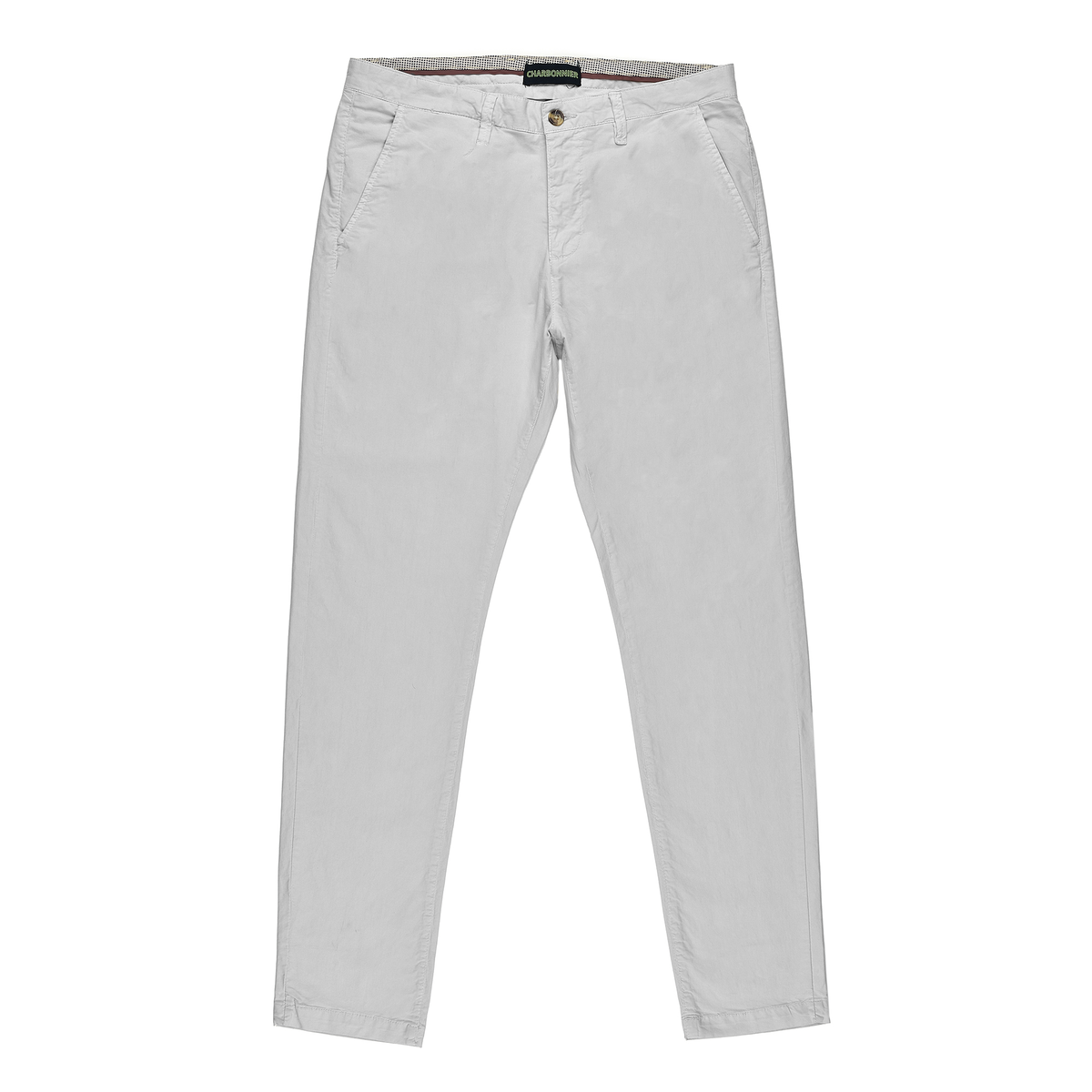 Mens Slim fit Chinos Pants - Light Grey- AM001