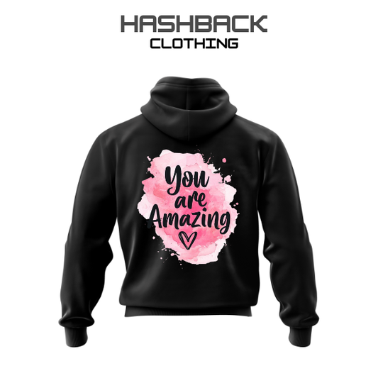 HashBack Printed Zipper Hoodie Big & Tall