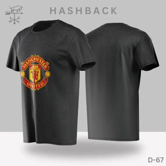 Printed Crew Neck T Shirt For Men D67