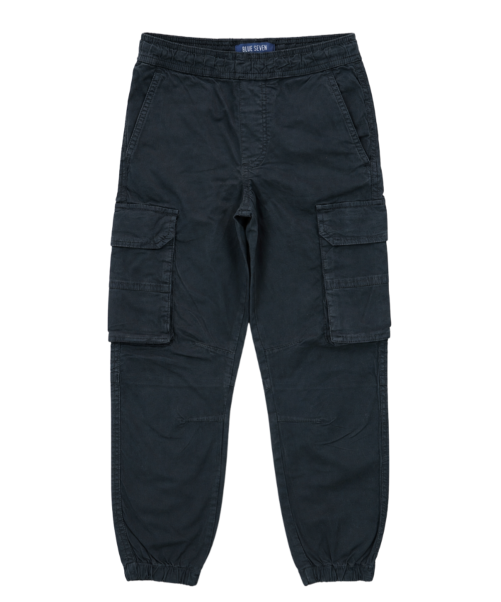 Boys Relaxed Fit Cargo Jogger Trouser - Front Flat Lay