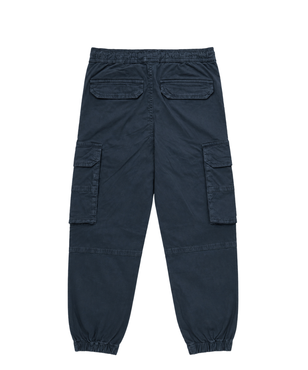 Boys Relaxed Fit Cargo Jogger Trouser - Back Flat Lay