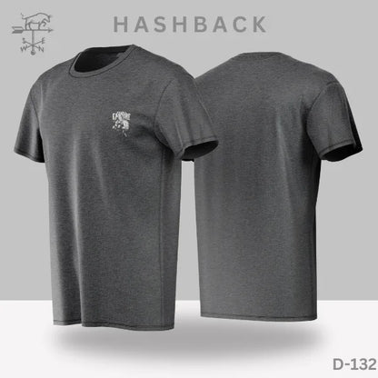Printed Crew Neck T Shirt For Men D132