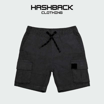 Boys Cotton Cargo Shorts - Mid Rise Casual Wear