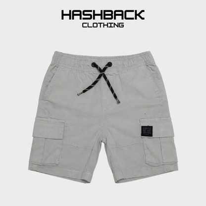 Boys Cotton Cargo Shorts - Mid Rise Casual Wear