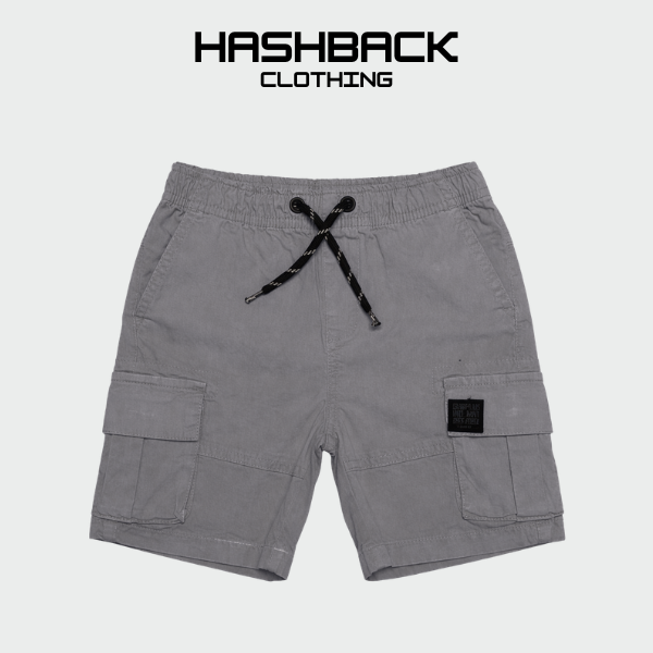 Boys Cotton Cargo Shorts - Mid Rise Casual Wear